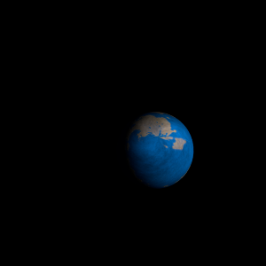 The artist's impression of HIP 111909 c artist's rendition