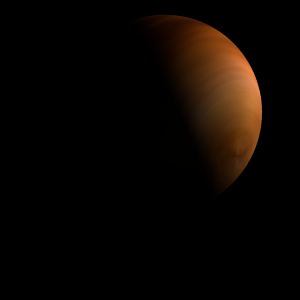 The artist's impression of HIP 39017 b artist's rendition