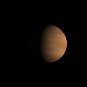 The artist's impression of HIP 59173 Ab artist's rendition