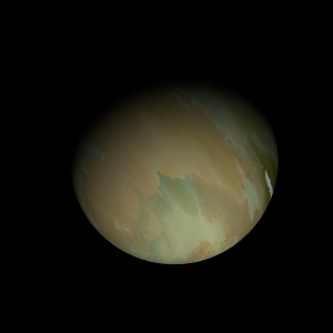 The artist's impression of HR 5183 Ab artist's rendition