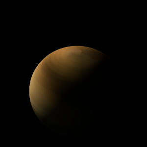 The artist's impression of IX Draconis b artist's rendition