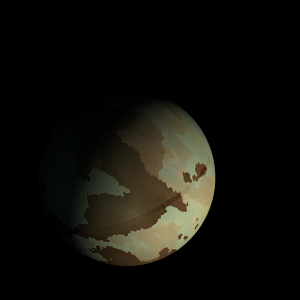 The artist's impression of K2-148 Ab artist's rendition