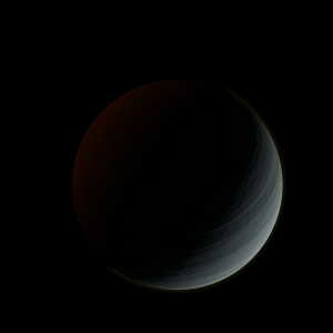 The artist's impression of K2-22 Ab artist's rendition