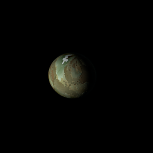 The artist's impression of K2-236 b artist's rendition