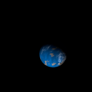 The artist's impression of K2-247 Ab artist's rendition