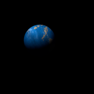 The artist's impression of K2-299 d artist's rendition