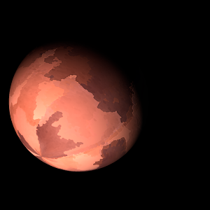 The artist's impression of K2-343 Ab artist's rendition