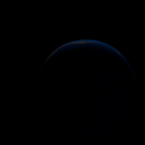 The artist's impression of K2-383 b artist's rendition