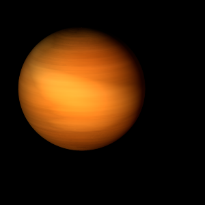 The artist's impression of K2-387 b artist's rendition