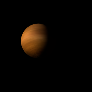 The artist's impression of K2-388 b artist's rendition