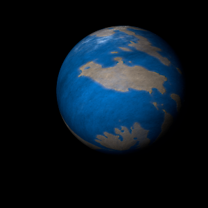 The artist's impression of K2-54 Bb artist's rendition