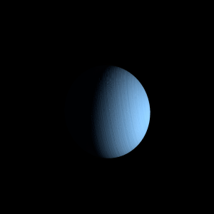 The artist's impression of KELT-22 Ab artist's rendition