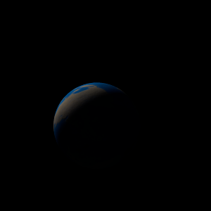 The artist's impression of Kepler-1190 Ab artist's rendition