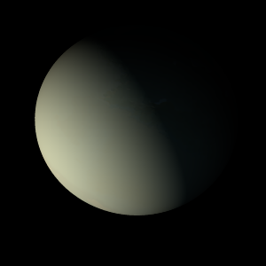 The artist's impression of Kepler-1265 Ab artist's rendition