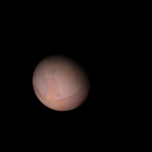 The artist's impression of Kepler-1493 Ab artist's rendition