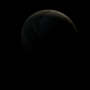 The artist's impression of Kepler-1779 b artist's rendition