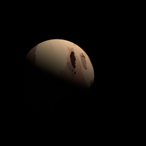 The artist's impression of Kepler-1795 Ab artist's rendition