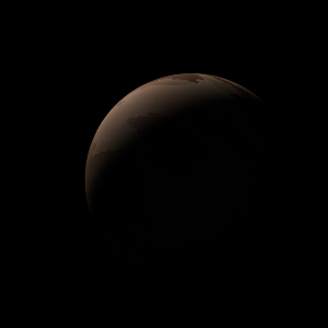 The artist's impression of Kepler-1849 b artist's rendition
