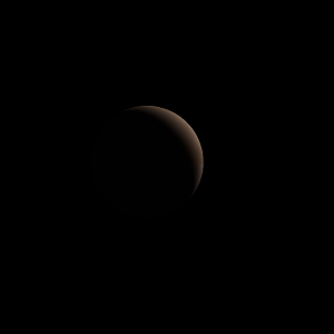 The artist's impression of Kepler-1866 b artist's rendition