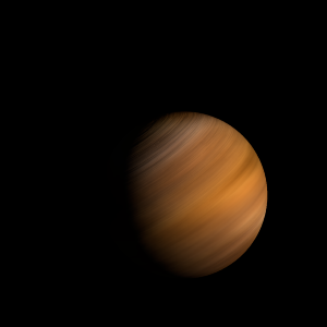 The artist's impression of Kepler-1973 Ab artist's rendition