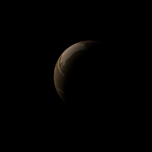 The artist's impression of Kepler-1995 b artist's rendition
