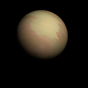 The artist's impression of Kepler-296 Ab artist's rendition