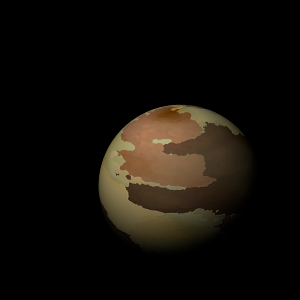 The artist's impression of Kepler-362 Ac artist's rendition