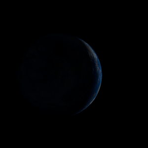 The artist's impression of Kepler-379 Ab artist's rendition