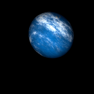 The artist's impression of Kepler-380 Ab artist's rendition