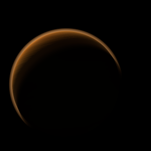 The artist's impression of Kepler-55 Ab artist's rendition