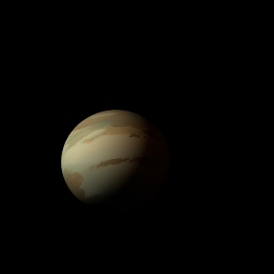 The artist's impression of Kepler-603 Ad artist's rendition