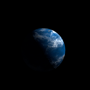 The artist's impression of Kepler-782 Ab artist's rendition