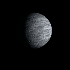 The artist's impression of KMT-2021-BLG-2213 b artist's rendition