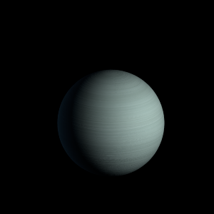 The artist's impression of KMT-2022-BLG-1852 b artist's rendition