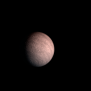 The artist's impression of KMT-2023-BLG-0119 b artist's rendition