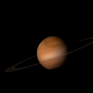 The artist's impression of KMT-2023-BLG-1684 artist's rendition