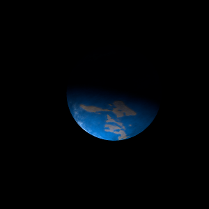 The artist's impression of KMT-2024-BLG-0816 artist's rendition