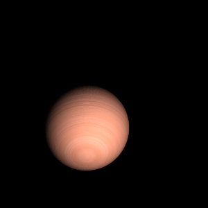 The artist's impression of KMT-2025-BLG-2272 b artist's rendition