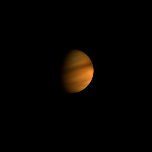 The artist's impression of KPNO-Tau 5 artist's rendition