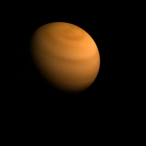 The artist's impression of LOri-CFHT 162 artist's rendition