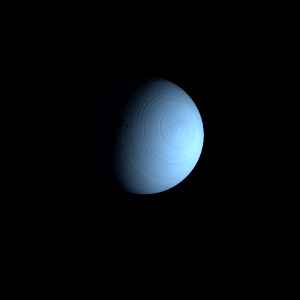 The artist's impression of MOA-2016-BLG-526 b artist's rendition