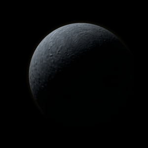 The artist's impression of NGTS-5 Ab artist's rendition