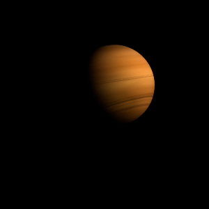 The artist's impression of NSC J0040-2942 b artist's rendition