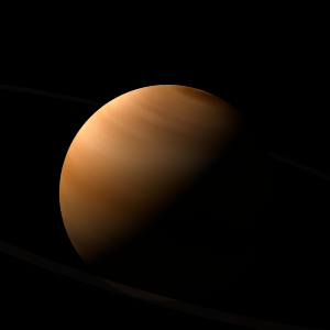 The artist's impression of NSC J0435-3559 b artist's rendition