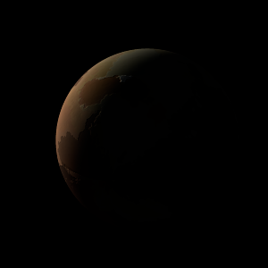 The artist's impression of NSVS 11868841 (AB)b artist's rendition