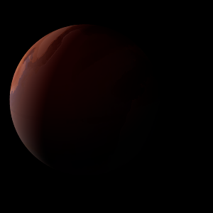 The artist's impression of NSVS 7826147 (AB)b artist's rendition