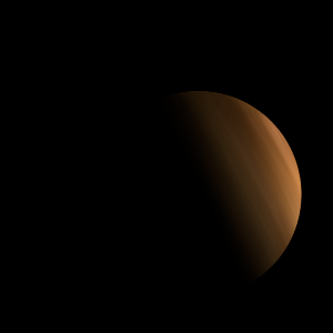 The artist's impression of OT J1112-3538 b artist's rendition