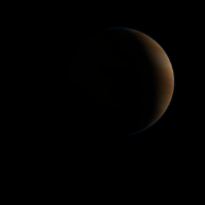 The artist's impression of PNV J172929 b artist's rendition
