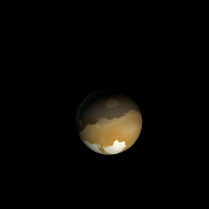 The artist's impression of PSR J1641+3627E b artist's rendition