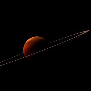 The artist's impression of RX J1832-33 b artist's rendition